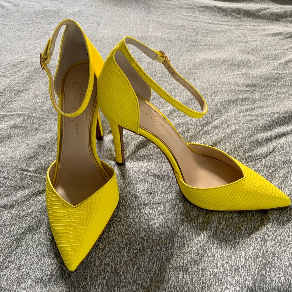 Jessica Simpson Sour Lemon Heels